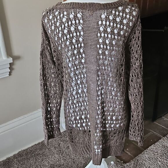 Project Women's Brown Knit Sweater - Picture 4 of 9